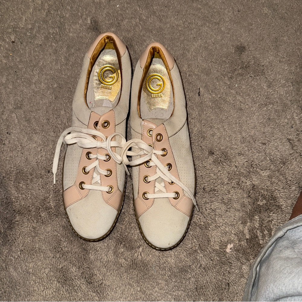 Cole Haan x Nike Air Beige‎ and Mauve Women's Sneakers